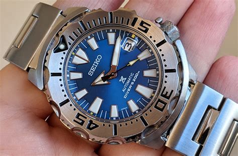 fake seiko monster watch|seiko divers monster automatic watch.